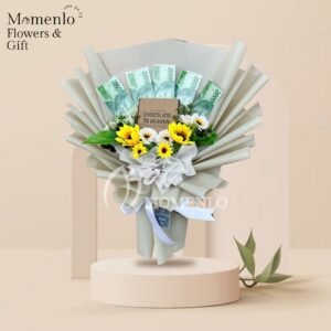 Artificial Money Bouquet Aceh 1