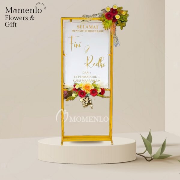 Bunga Acrylic Wedding Padang 3