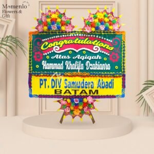 Bunga Congratulation Makassar 8
