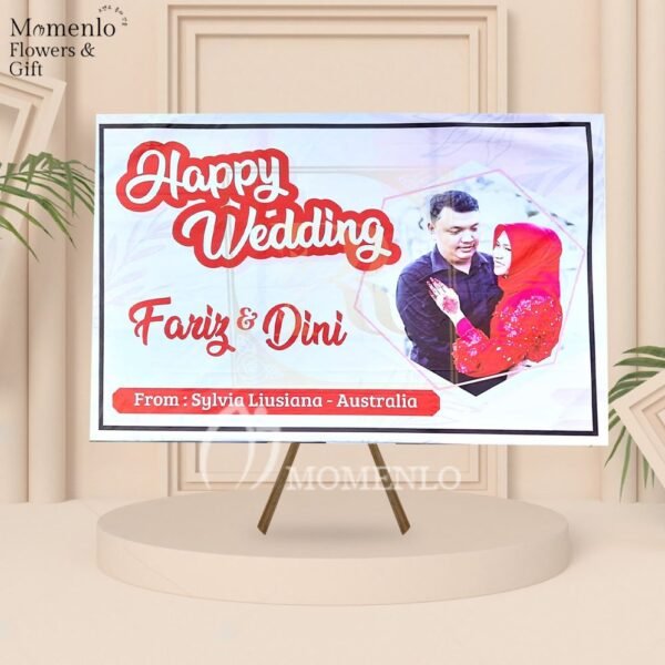 Papan Printing Wedding Aceh 2