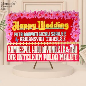 Papan Wedding Ternate 10