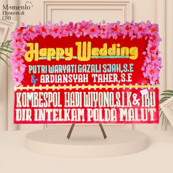Papan Wedding Ternate 10