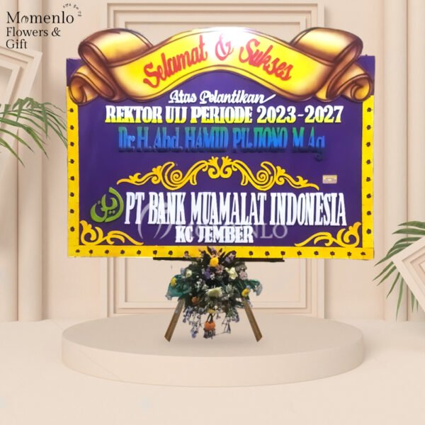 Papan Congratulation Jember 07