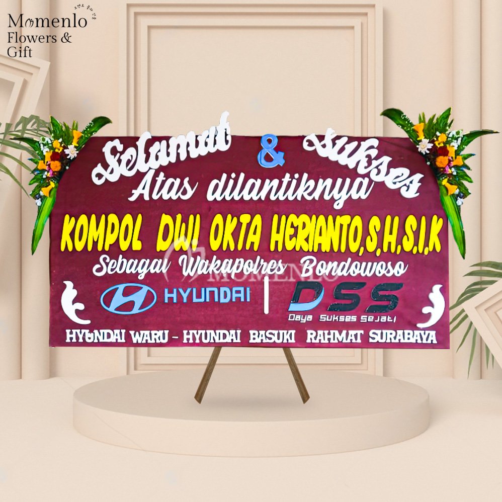 Papan Congratulation Bondowoso 04